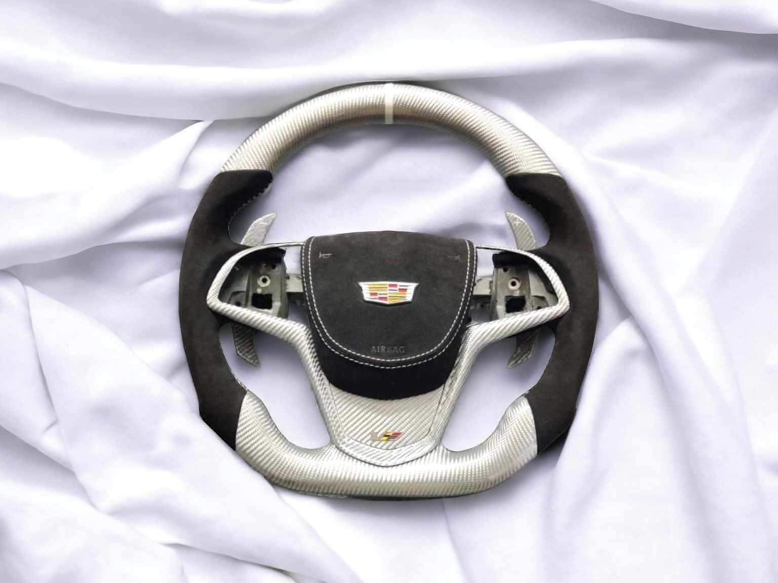 2014 - 2019 CTS & CTS-V "V3" Custom Carbon Fiber Steering Wheel with options